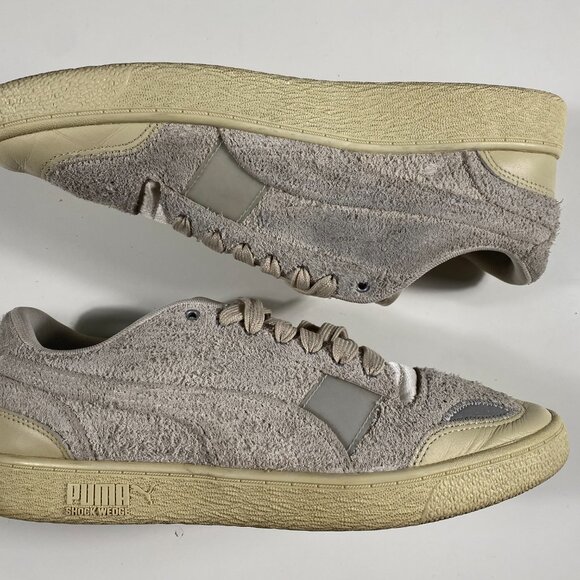 Puma Sampson Rhude Beige Textile Trainers 371392-01 mens size US 10 - Picture 8 of 9